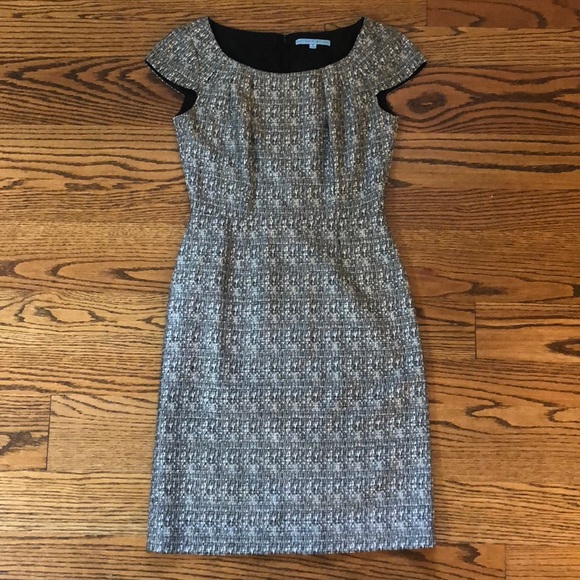 ANTONIO MELANI Dresses & Skirts - Sz 2 ANTONIO MELANI cap sleeve dress black tweed